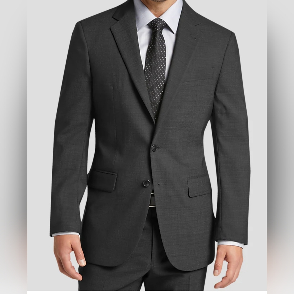 Men's Classic Pronto Uomo Black Suit